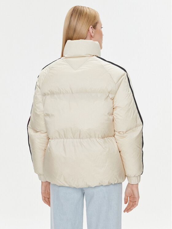 Tommy Hilfiger Tommy Hilfiger Pernata jakna WW0WW40093 Bež Regular Fit