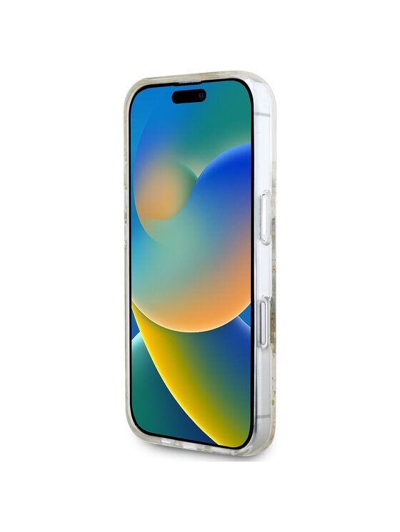 Guess Guess Etui na telefon Apple iPhone 16 Beżowy