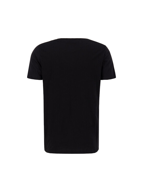 Alpha Industries Alpha Industries T-Shirt AI.100501NP-477-M Czarny Basic Fit