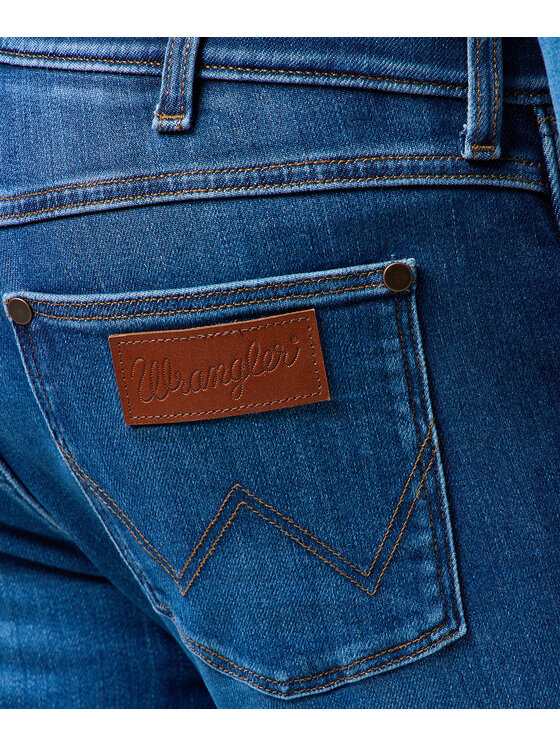 Wrangler Wrangler Jeansy Greensboro Niebieski Straight Leg