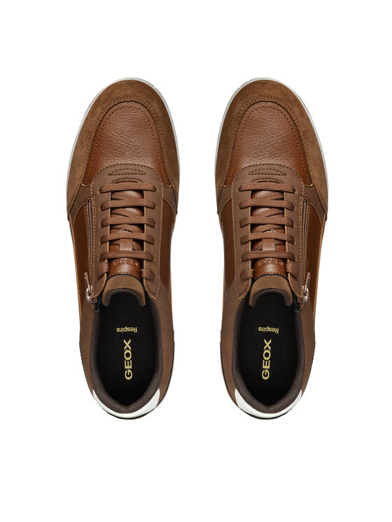 Geox Geox Sneakersy U Avery U55H5A 0EKBU C6003 Brązowy