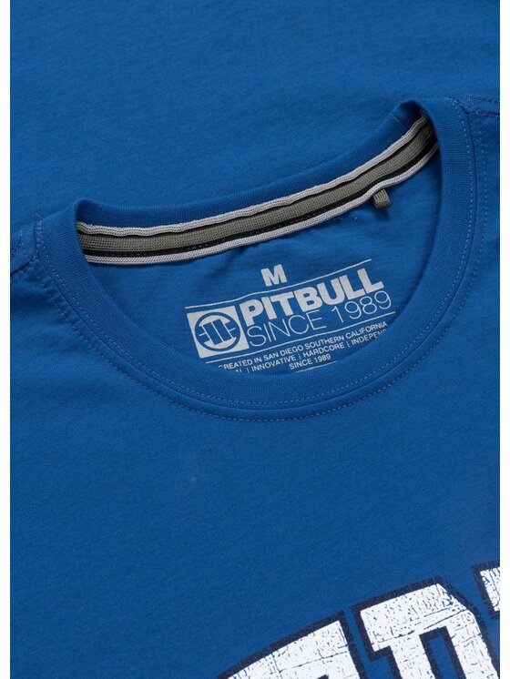 PITBULL PITBULL T-Shirt NORTON Niebieski Regular Fit