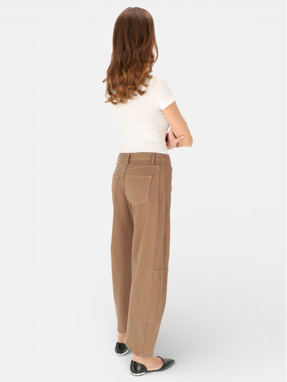 L’AF L’AF Jeansy Mario Brązowy Slouchy Fit