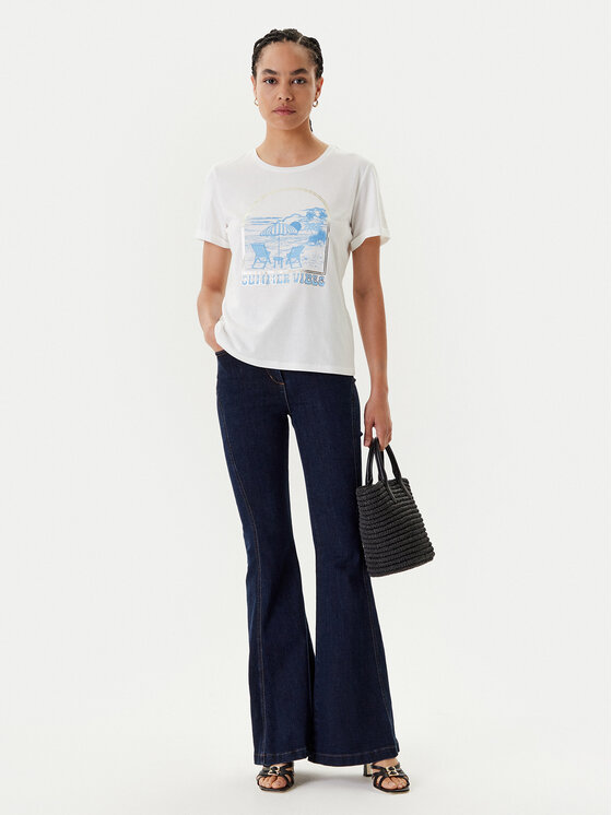 Morgan Morgan T-särk 251-DVIBES Valge Regular Fit