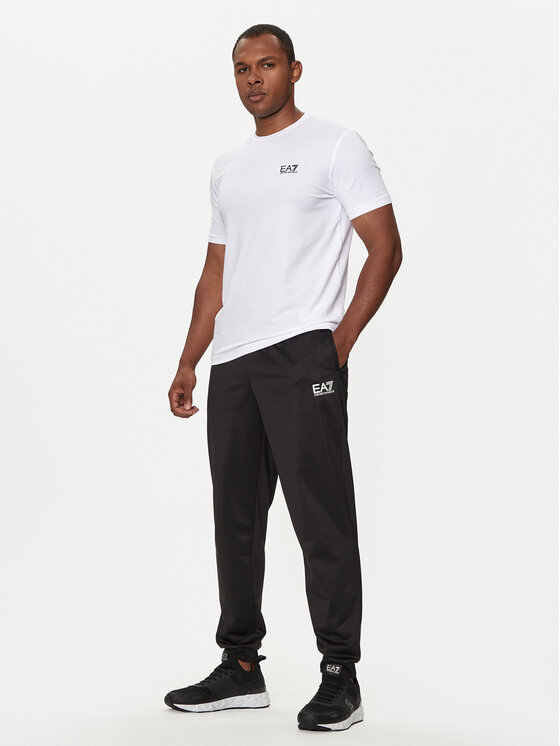 EA7 Emporio Armani EA7 Emporio Armani T-Shirt 8NPT26 PJVQZ 1100 Biały Regular Fit