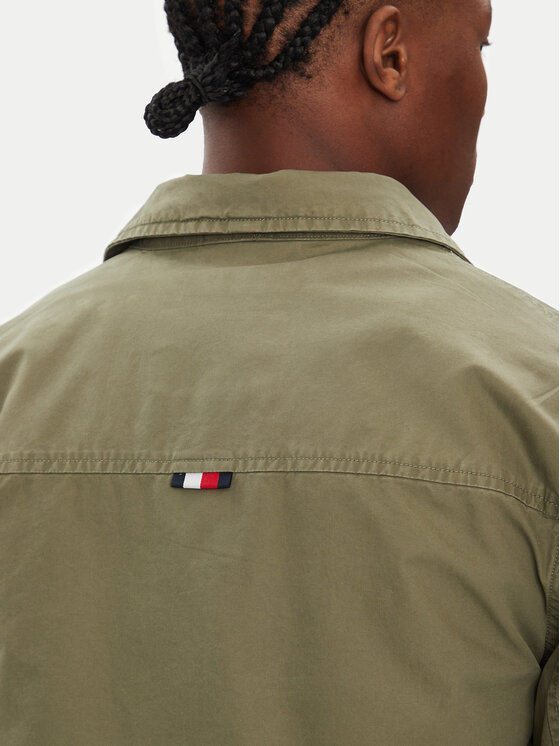 Tommy Hilfiger Tommy Hilfiger Μπουφάν μεταβατικό MW0MW39634 Πράσινο Regular Fit