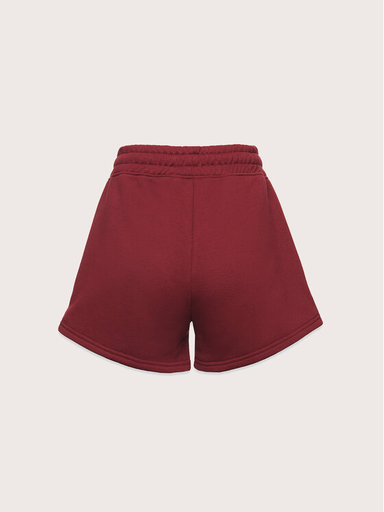 La Mania La Mania Szorty PENN Bordowy Classic Fit