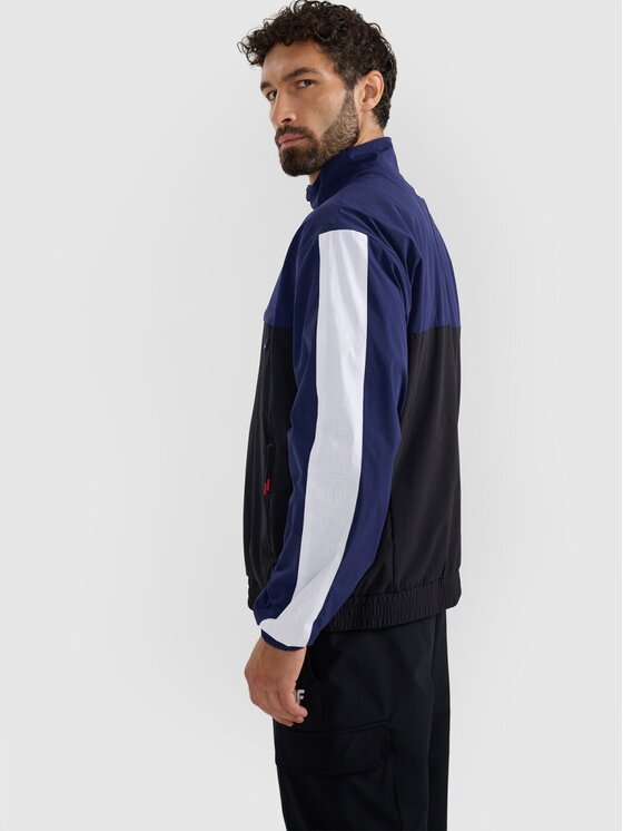 4F 4F Giacca di transizione 4FRAW25TSWSM2483-20S Nero Regular Fit