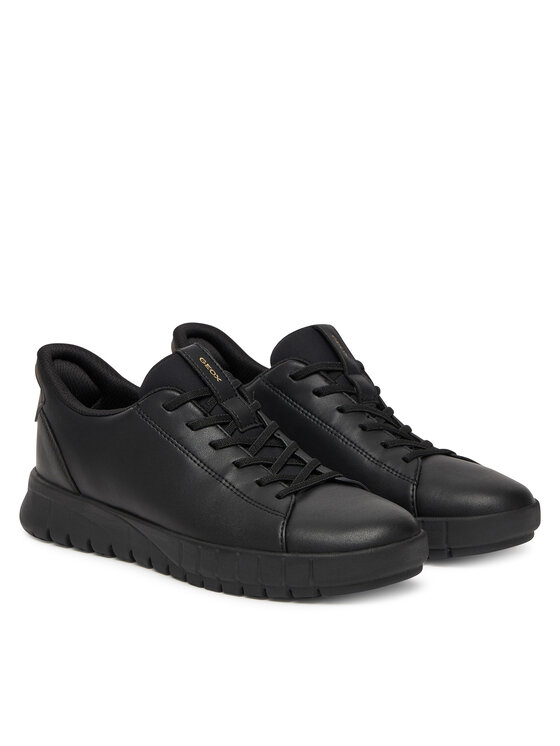 Geox Geox Sneakersy D Flextride Plus D567SA 09B15 C9999 Čierna