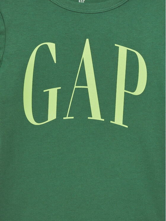 Gap Gap Tricou 708411-00 Verde Regular Fit