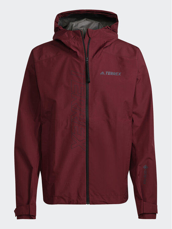adidas adidas Μπουφάν αδιάβροχο Terrex Gtx Paclite HH9183 Μπορντό Reglan Fit
