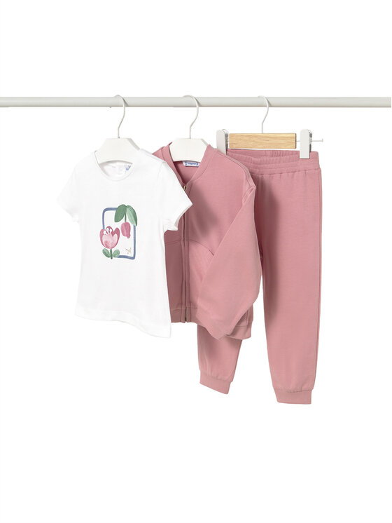 Mayoral Completo tuta 1840 Rosa Regular Fit, taglia : 9M