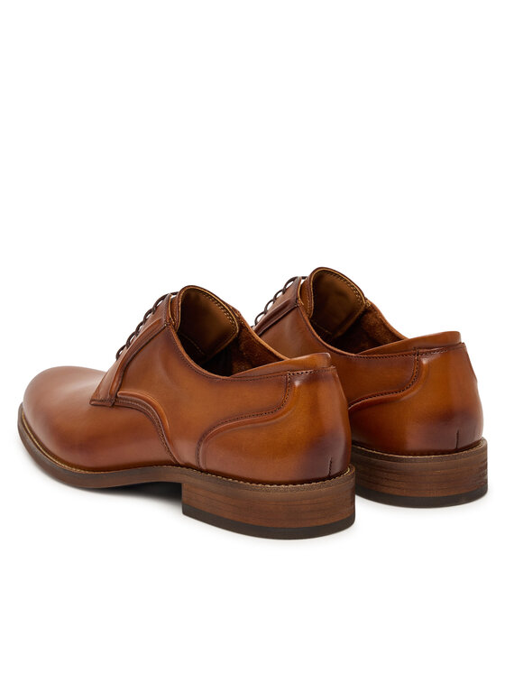 Clarks Clarks Poltopánky CraftRemi Lace 26186389 Hnedá