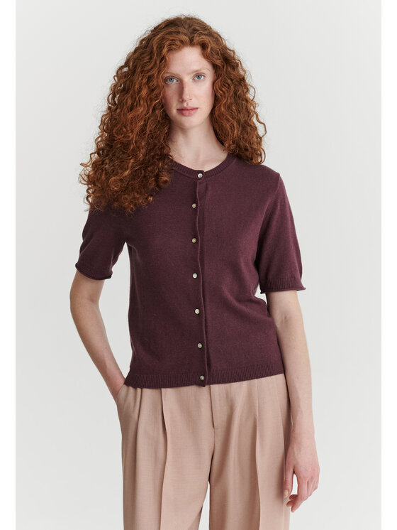 TATUUM TATUUM Sweter MEOLTE Czerwony Classic Fit