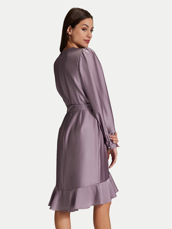 Swing Swing Коктейльна сукня 5AG06500 Фіолетовий Regular Fit