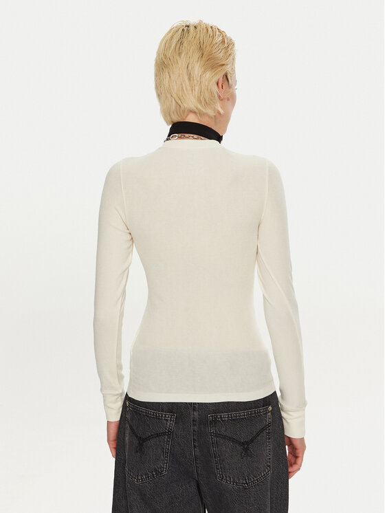 Miss Sixty Miss Sixty Bluzka 6L3SJ3890000 Biały Regular Fit