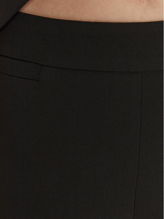 Simona Corsellini Simona Corsellini Pantaloni din material A24CPPA011 Negru Regular Fit