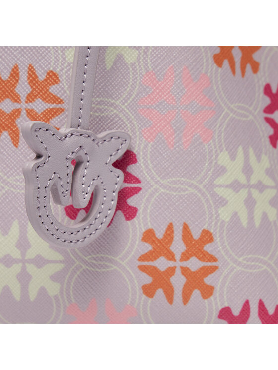 PINKO Pinko Ročna torba Carrie Shopper Classic PE 24 PLTT 102833 A1EM Vijolična