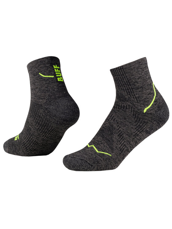 Buff Buff Calzini corti DryFlx Quarter Socks Nero