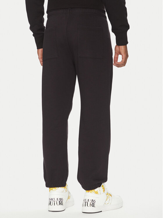 Versace Jeans Couture Versace Jeans Couture Sportinės kelnės 78GAAT08 Juoda Regular Fit