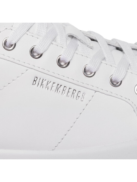 Bikkembergs Bikkembergs Sneakers Low Top Lace Up B4BKW0134 Bianco