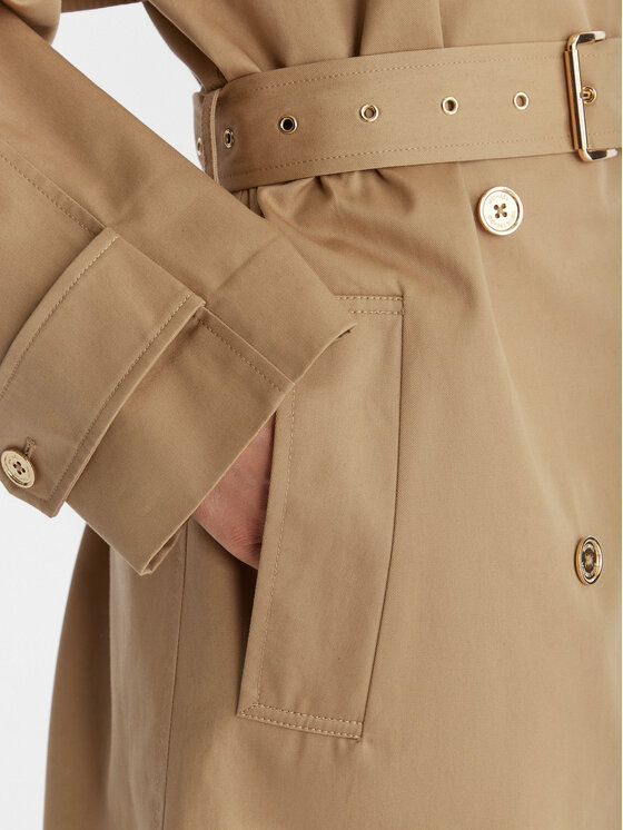 MICHAEL Michael Kors MICHAEL Michael Kors Trenčkot MR620FLKQH Béžová Oversize
