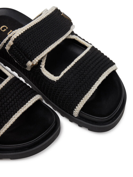 Guess Guess Şlapi FLJFDN FAB19 Negru