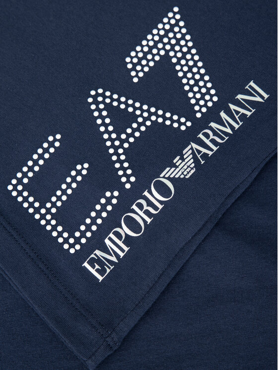 EA7 Emporio Armani EA7 Emporio Armani T-Shirt 3GTT15 TJ12Z 1554 Granatowy Slim Fit