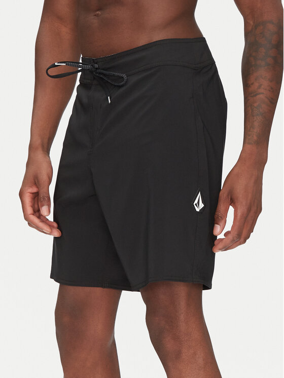 Volcom Volcom Plavecké šortky Lido Solid A0812416 Černá Regular Fit