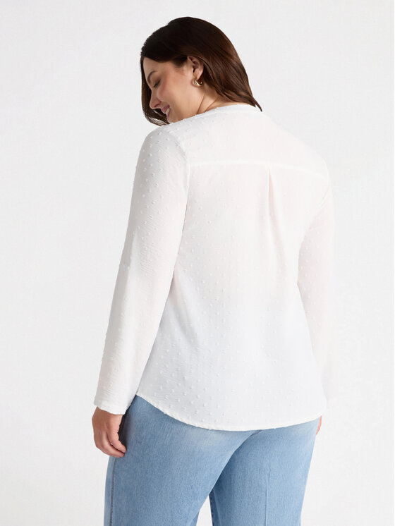 Fiorella Rubino Fiorella Rubino Camicia 5110T001351N011 Bianco A-Line Fit