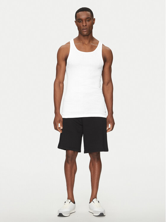 Calvin Klein Underwear Calvin Klein Underwear Set 3 majic brez rokavov LV00NB4036 Pisana Slim Fit