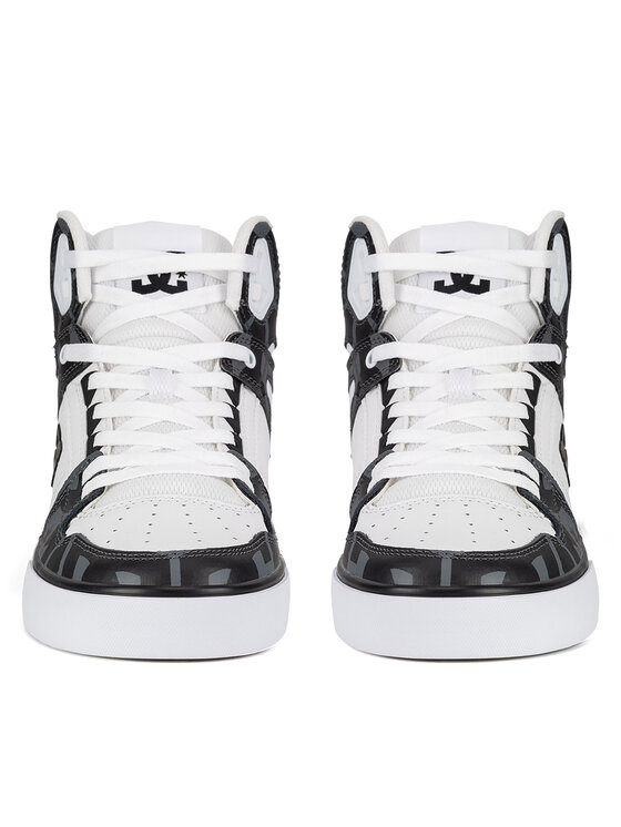 DC Shoes DC Shoes Sneakersy PURE HIGH-TOP WC ADYS400043-XKWS Biela