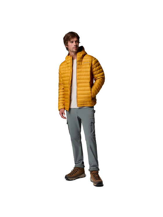 Columbia Columbia Kurtka puchowa 213421 Żółty Regular Fit