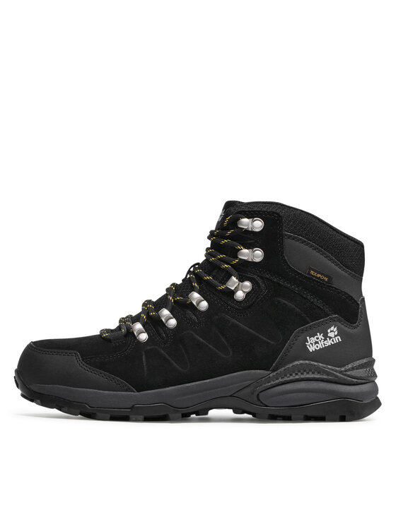 Jack Wolfskin Jack Wolfskin Trekkingi Refugio Texapore Mid M 4049841 Czarny