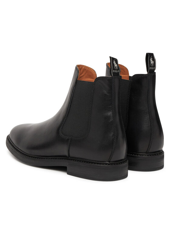 Polo Ralph Lauren Polo Ralph Lauren Kotníková obuv s elastickým prvkem Asher 803945277002 Černá