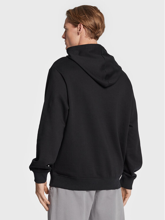 Felpa Heritage Ii MHD12 Nero Regular Fit