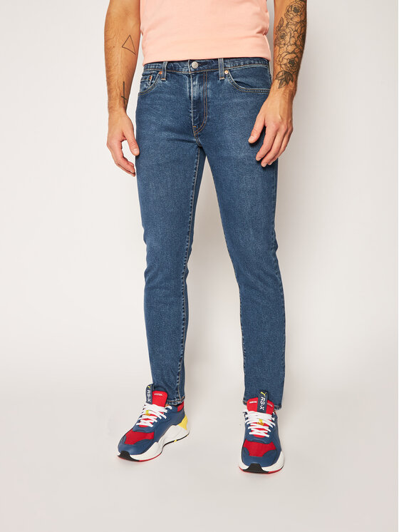 Levi's® Džinsai 511™ 04511-4854 Tamsiai mėlyna Slim Fit • Modivo.lt
