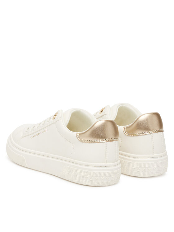 Tommy Hilfiger Tommy Hilfiger Sneakersy Low Cut Sneaker T3A9-33983-1355 S Biały