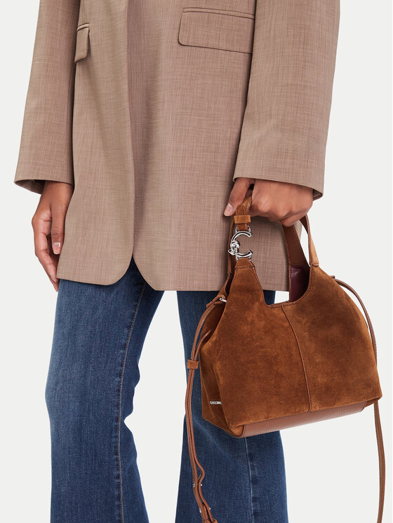 Coccinelle Coccinelle Handtasche THE Coccinelle C-Easy E1 THE 58 01 01 Braun