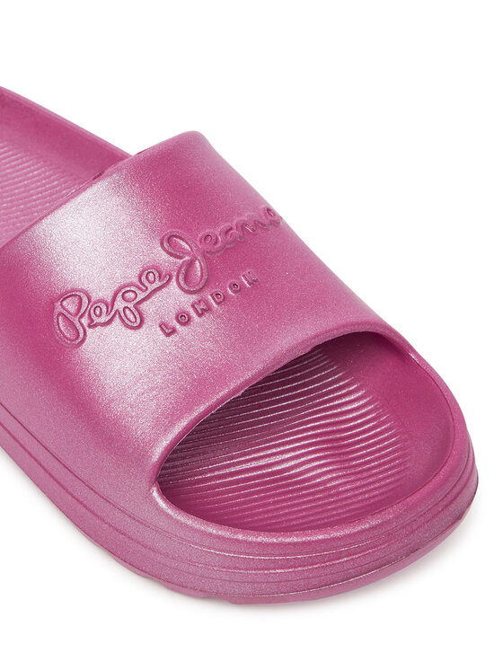 Pepe Jeans Pepe Jeans Şlapi Beach Slidemet PLS70165 Roz