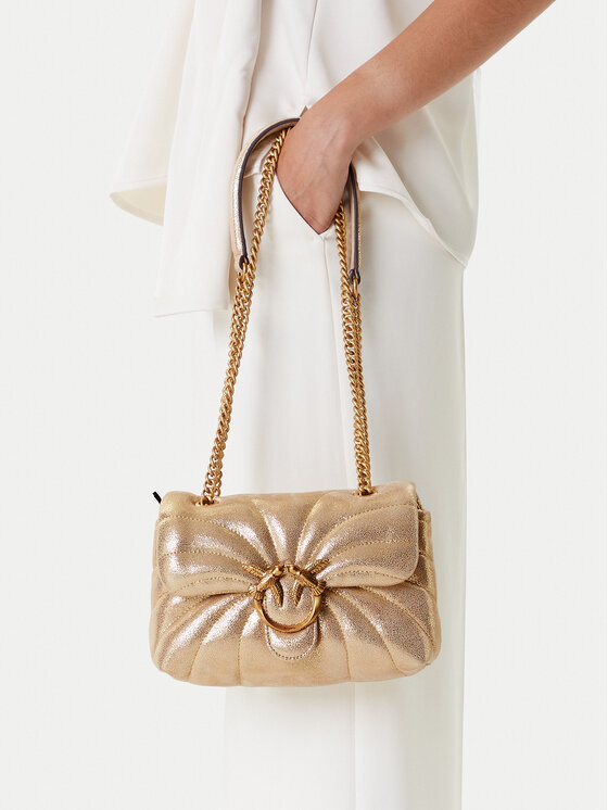 PINKO PINKO Borsetta Love Puff Mini Cl PE 25 PLTT 100039 A27F Oro