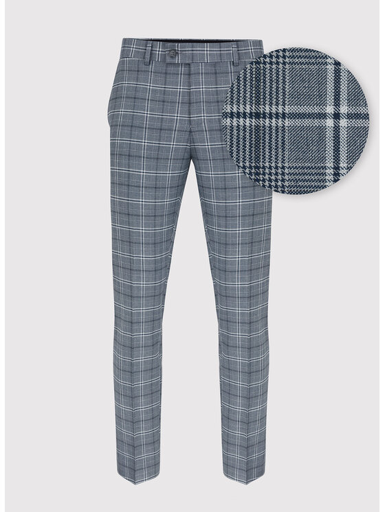 Pako Lorente Pako Lorente Spodnie garniturowe P23SF-6G-031 Szary Slim Fit