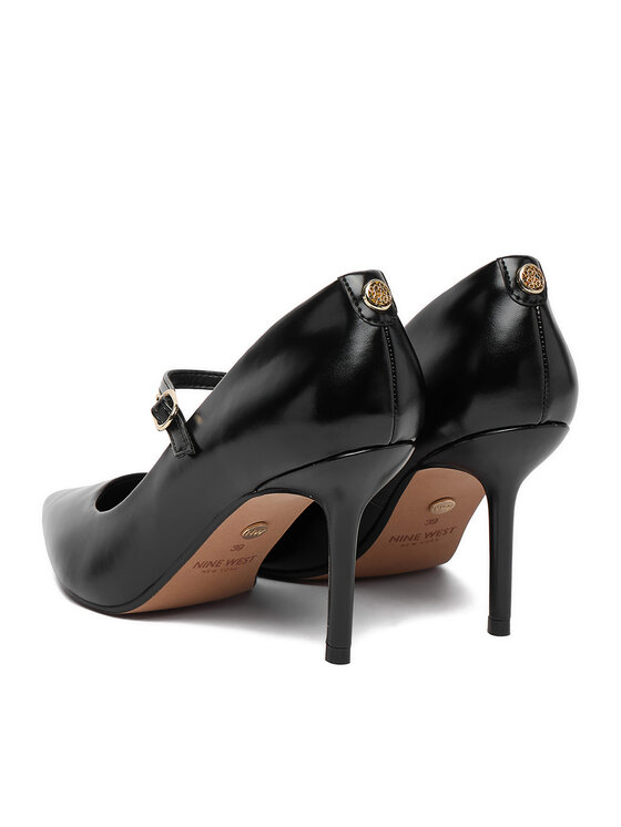 Nine West Nine West Pantofi cu toc subțire CEO-CD25-321-1 Negru