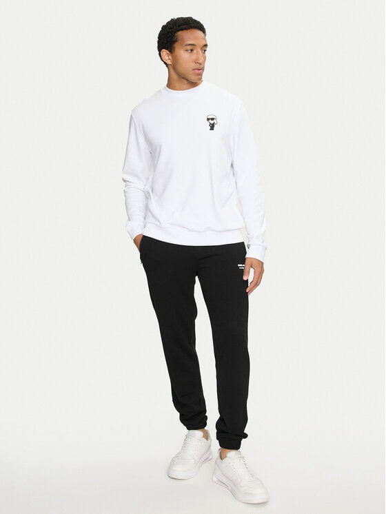 KARL LAGERFELD KARL LAGERFELD Світшот 705035 544910 Білий Regular Fit