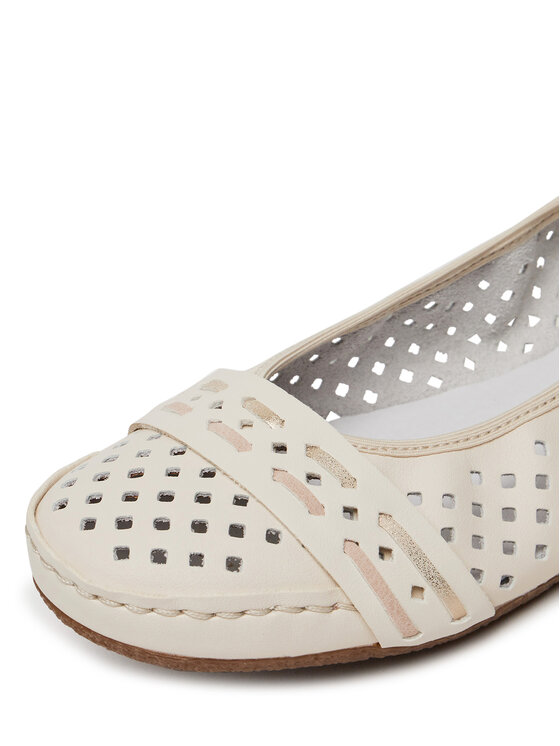 Rieker Rieker Ballerinas 41430-60 Beige