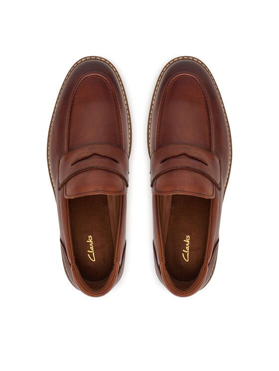 Clarks Clarks Poolsaapad Aldwin 2 Step 26320111 Pruun