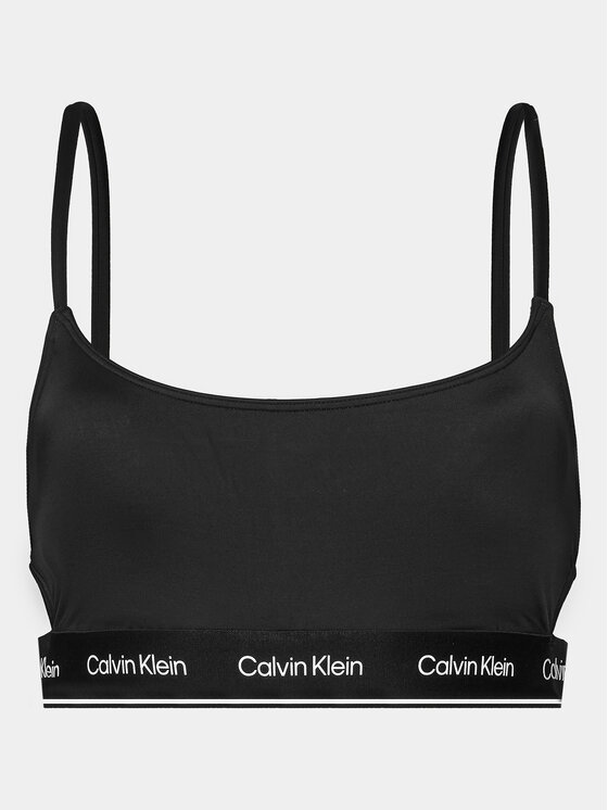 Calvin Klein Swimwear Calvin Klein Swimwear Gornji dio kupaćeg kostima KW0KW02425 Crna