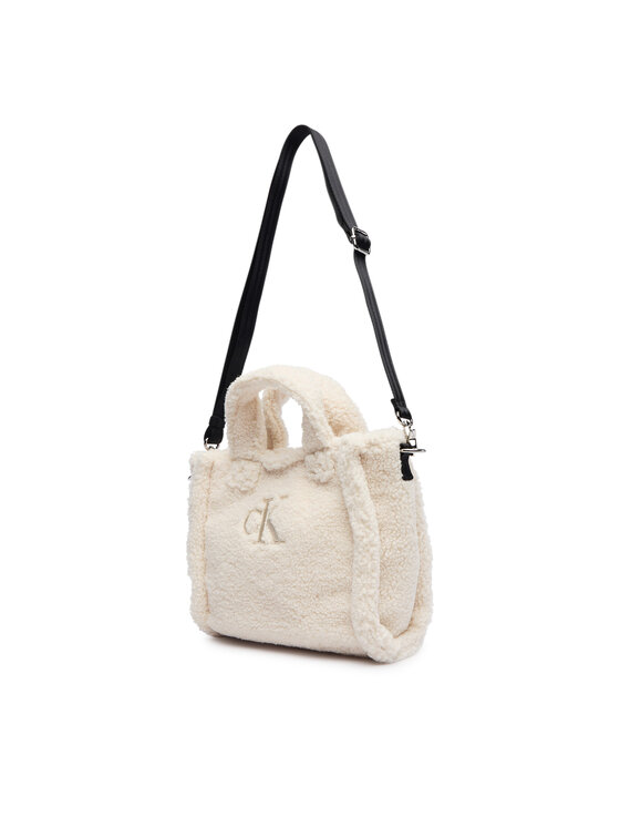 Calvin Klein Jeans Calvin Klein Jeans Τσάντα Teddy Tote Bag IU0IU00355 Μπεζ