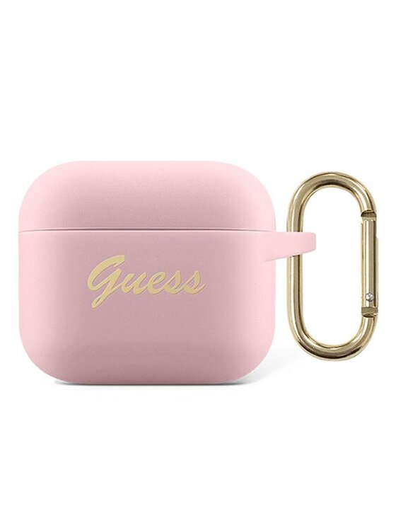 Guess Guess Etui na słuchawki AirPods Różowy