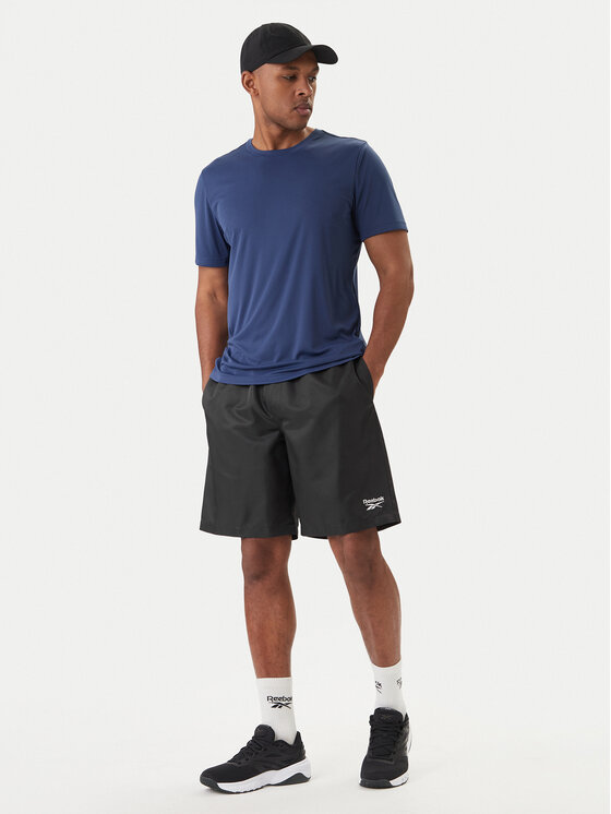 Reebok Reebok Спортни шорти Brennan RK25563CCM Черен Regular Fit